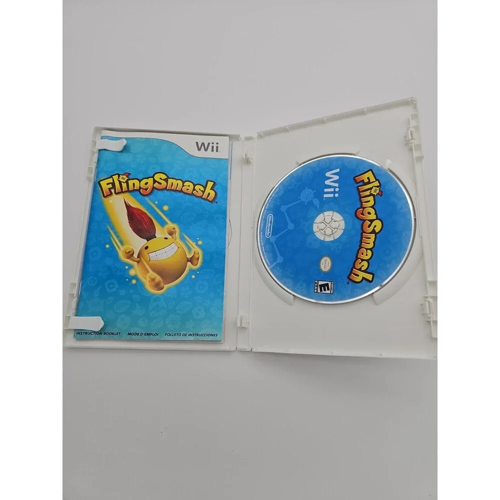 Nintendo Wii FlingSmash Manual Included Multiplayer Action & Adventure E